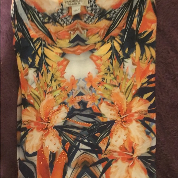 NWOT One World Women’s short Sleeve Top- 2X - Picture 13 of 14